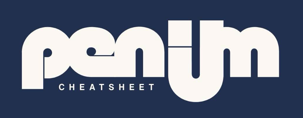 Pendulum Cheatsheet